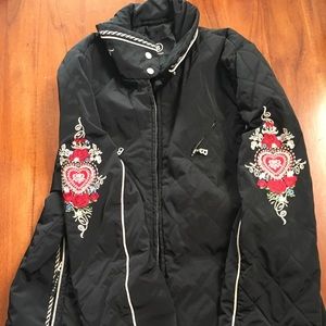 Bogner By Goan Thylmann Blk Embroidered size 16